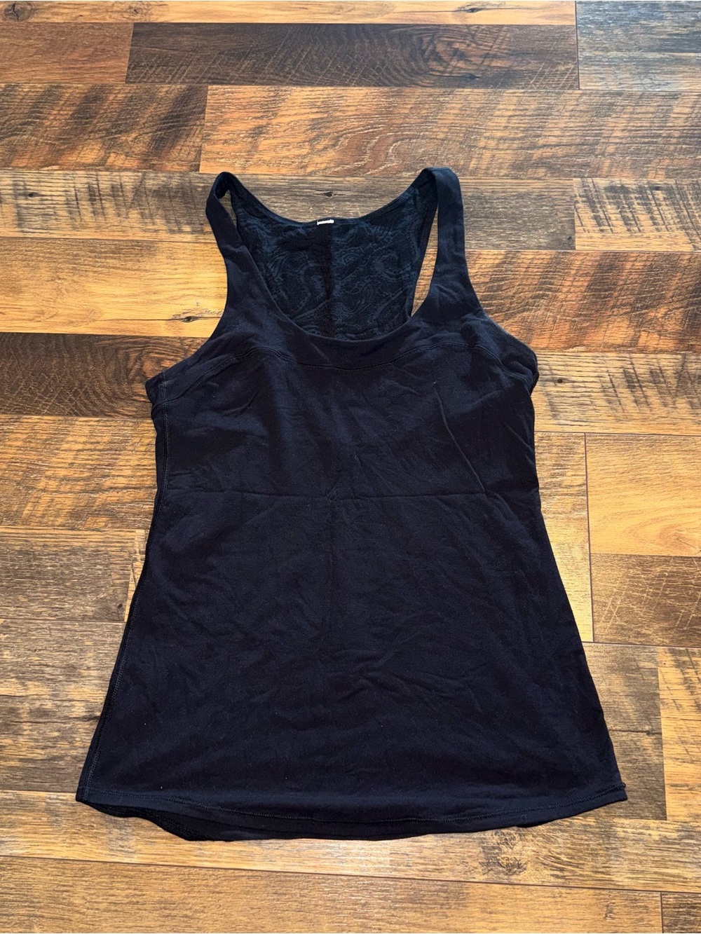 lululemon athletica Black Racerback Workout Tank